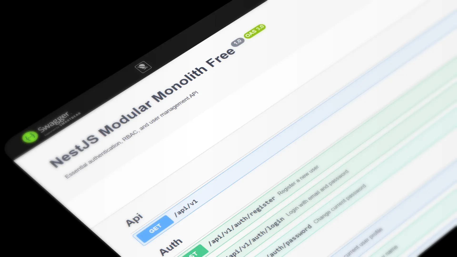 Authentication, RBAC, and PostgreSQL foundation included with the free product